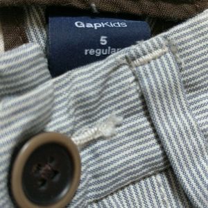 NWT Boys GAP pinstripe lightweight cotton pants